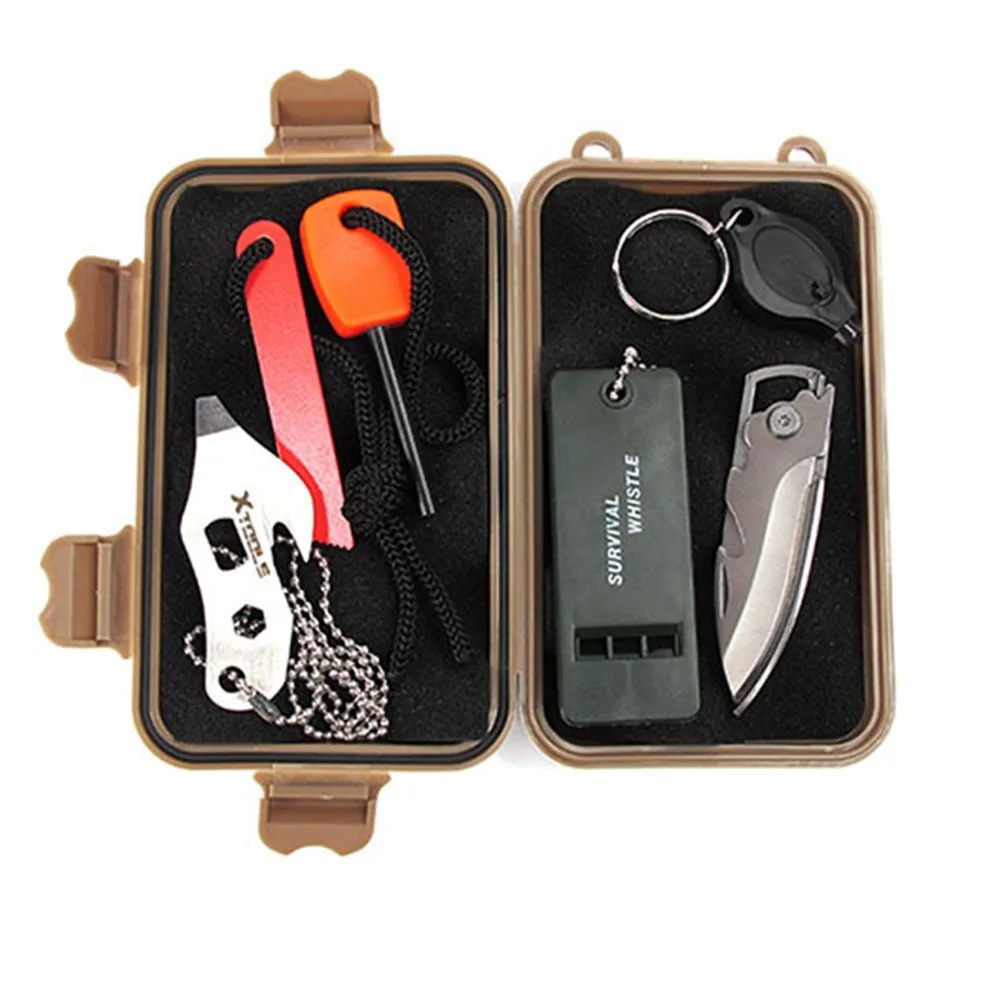 Case For Outdoor Survival Box Climbing Plastic Tools Fishing Kite Boarding Mini Shockproof Small Storage Tubing