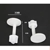 2 Pcs Universal Toilet Lid Screw Toilet for Seat Fixing Screwbolts Expansion Screw Kit Toilet Connector Nuts Accessories 4