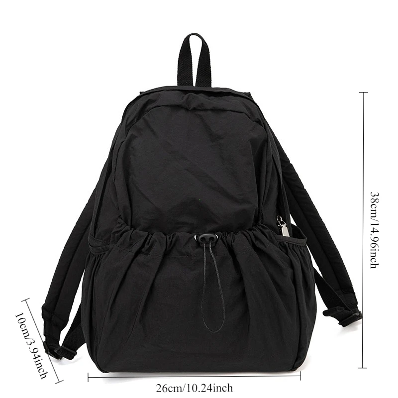 Zaino casual da donna di grande capacità, moda, studente delle scuole medie, zaino in stoffa, zaino da viaggio coreano - immagine 6