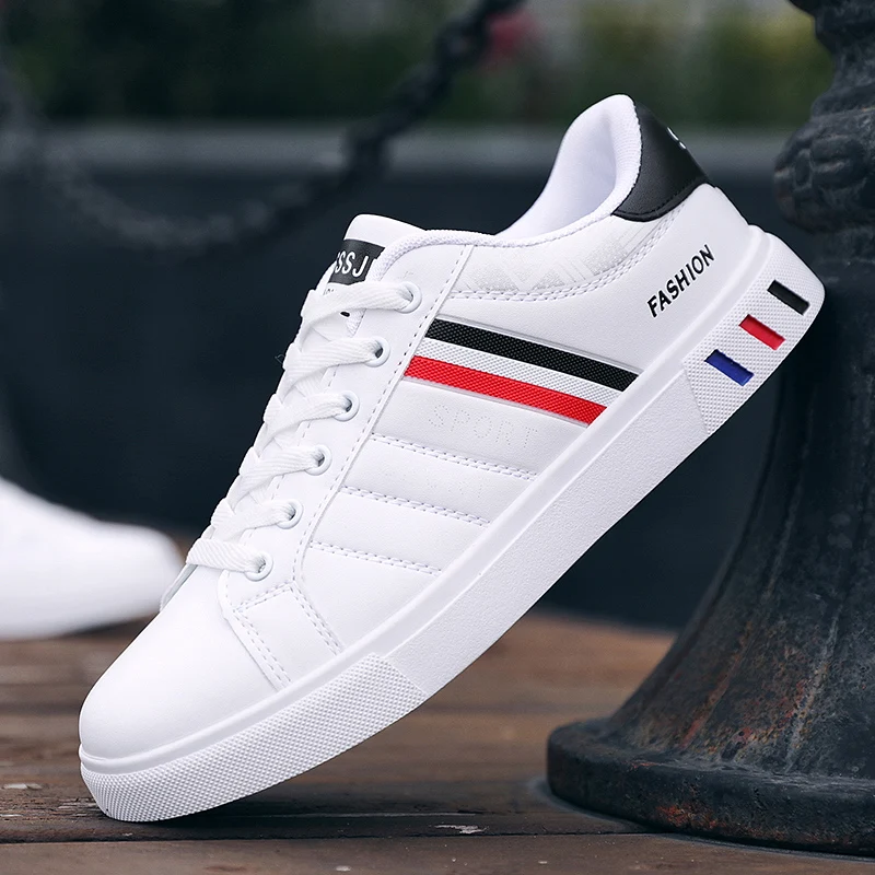 Fashion Low Top Men's Shoes Comfortable Flat Bottom Work Shoes Outdoor Lightweight Sneakers Men's Casual Shoes