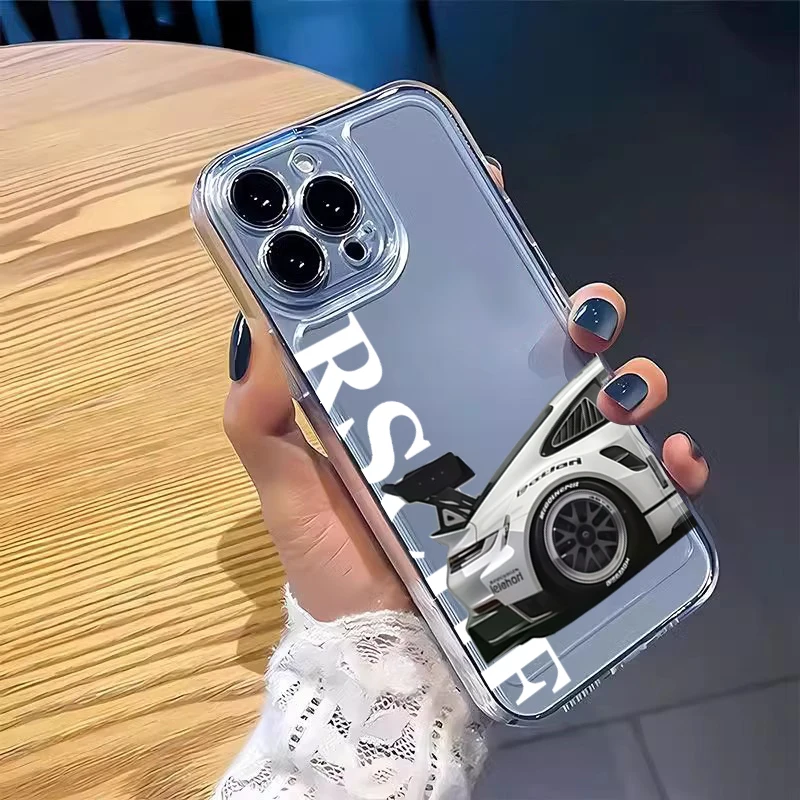 Sleek Sports Car Design Soft Phone Case – Premium Protective Cover