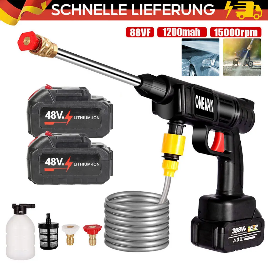 Lithium Battery Car Wash Machine Clean Anywhere Compact And Lightweight No Power Connection Required AU Plug 4