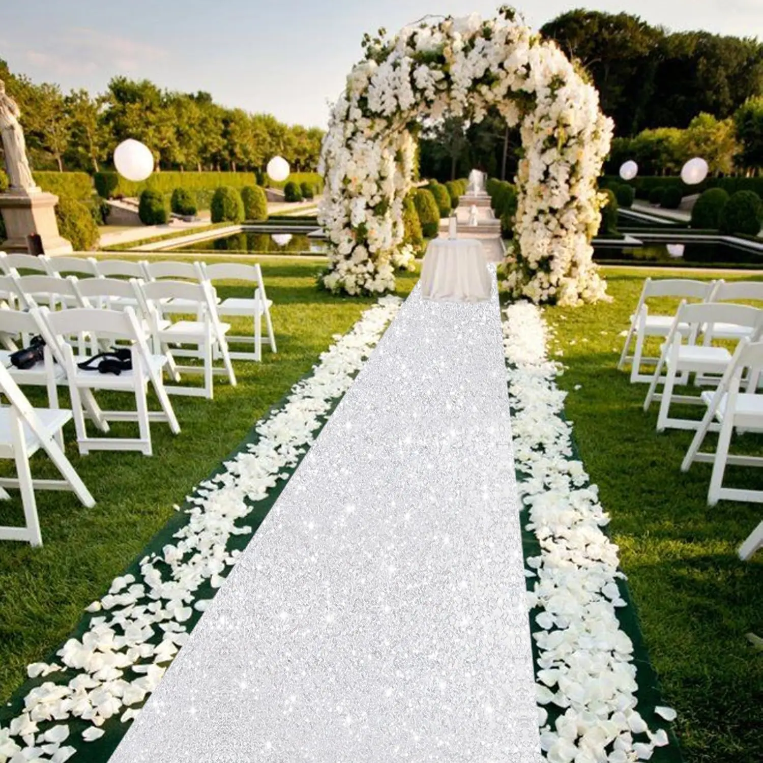 Carpet Runway Sparkling Carpet Wedding Christmas Thanksgiving Outdoor Accessories Banquet Corridor Carpet wedding carpet
