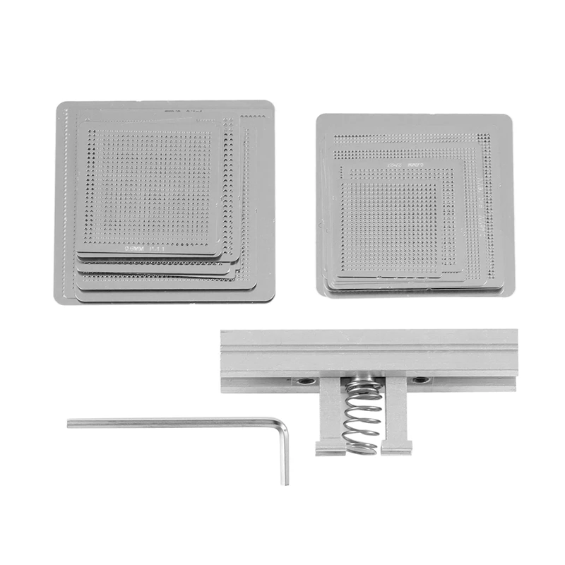 

BGA Stencils Universal Direct Heated Stencils For SMT SMD Chip Rpair And Easy Support