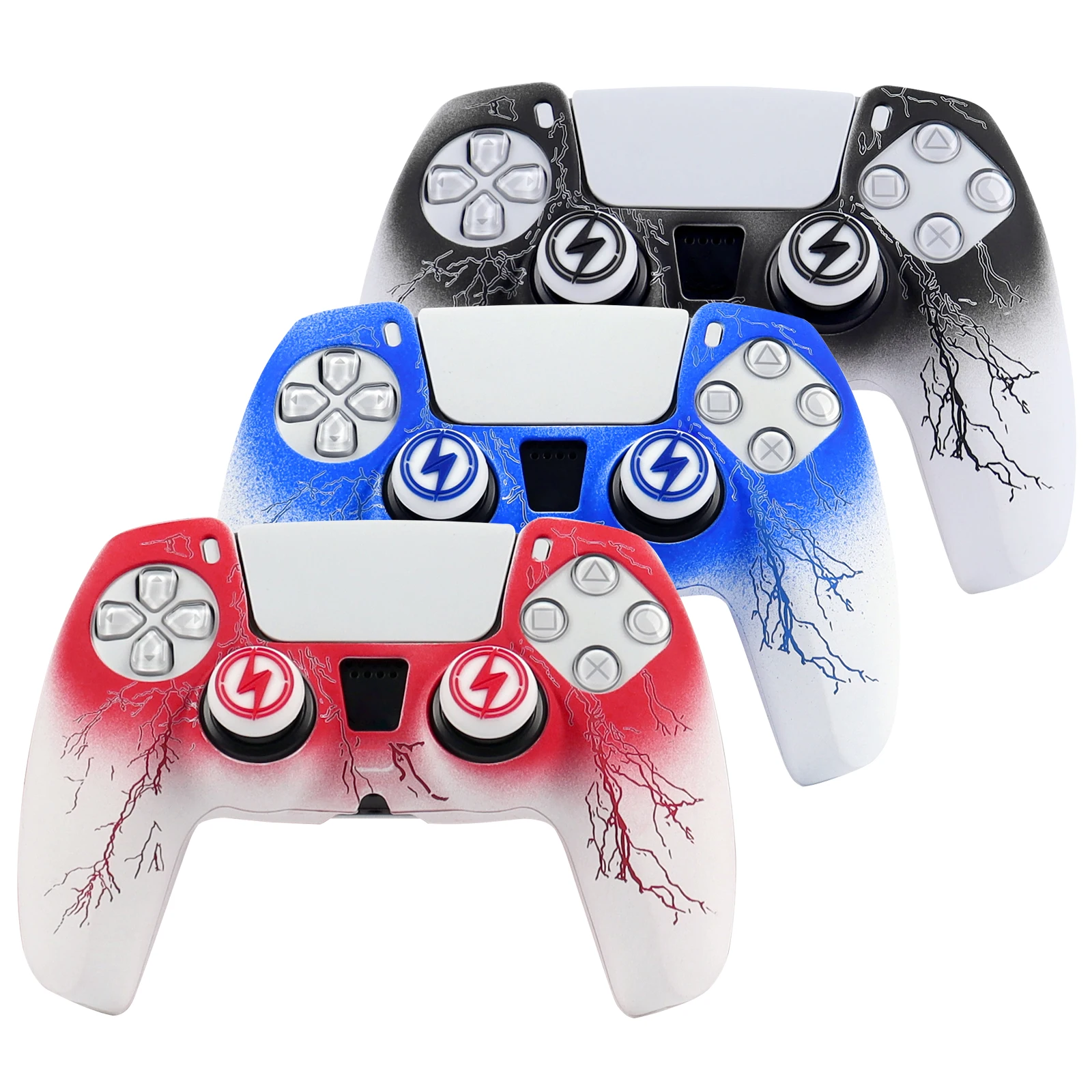 Support De Manette PS5 Thème GTA 6 - Bleu - Plastique - Neuf
