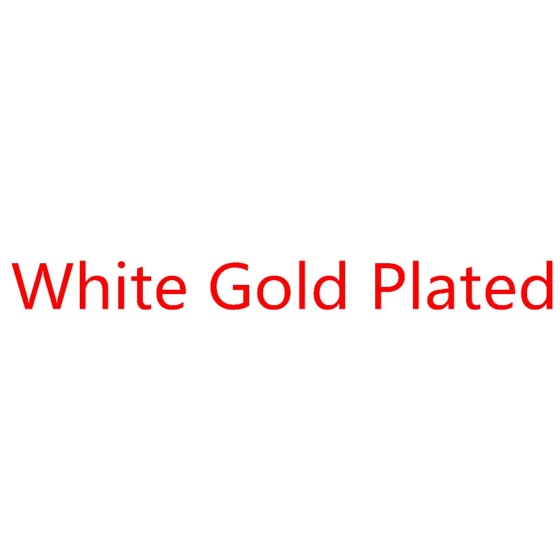 White Gold Plated