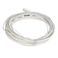 (1) fil chauffant de dégivrage 220V pour maison de réfrigération, stockage au froid, dégivreur de vidange d'eau 0.5m-10m 20W-400W 7x5mm -60C à 200C 6