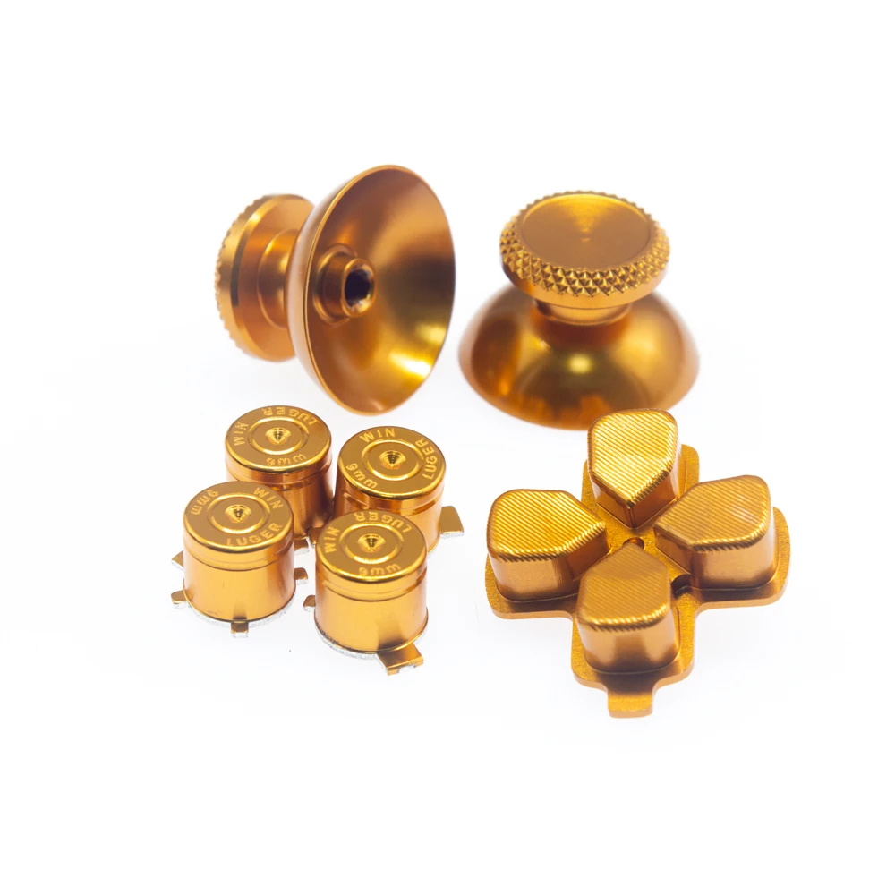 

100 комплектов для PS5 Dpad и Φ триггерных ключей, Запасные детали для PS5, ручка, Модифицированная металлическая запасная Кнопка V2.0