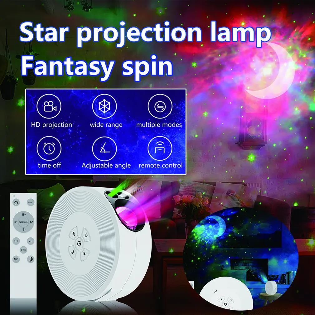 Smart Star Projector Light Led Star Remote Control Colorful Galaxy
