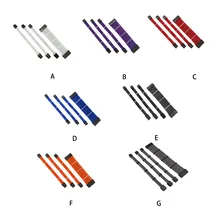 

Female to Male 18AWG Sleeved PSU Extension Power Cable 30cm Computer Power Supply Nylon Cord Set 24pin 4+4pin 6+2pin Cable Kit