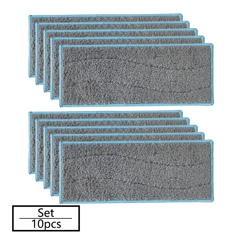 Washable Wet Mopping Pads - Premium Replacement Mop Cloths and Rags for Robot Vacuum Cleaners