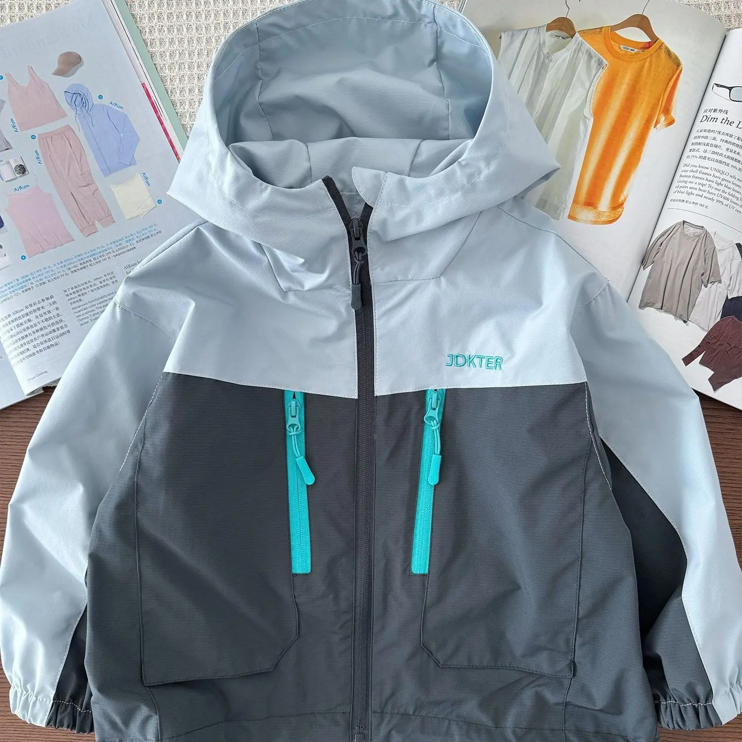 Boys Hooded Windbreaker Jacket 3