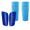 One set of Soccer Shin Guard Pads with Sleeves Kids Child Men Unisex Training Protection football accessories futbol accesorios 2
