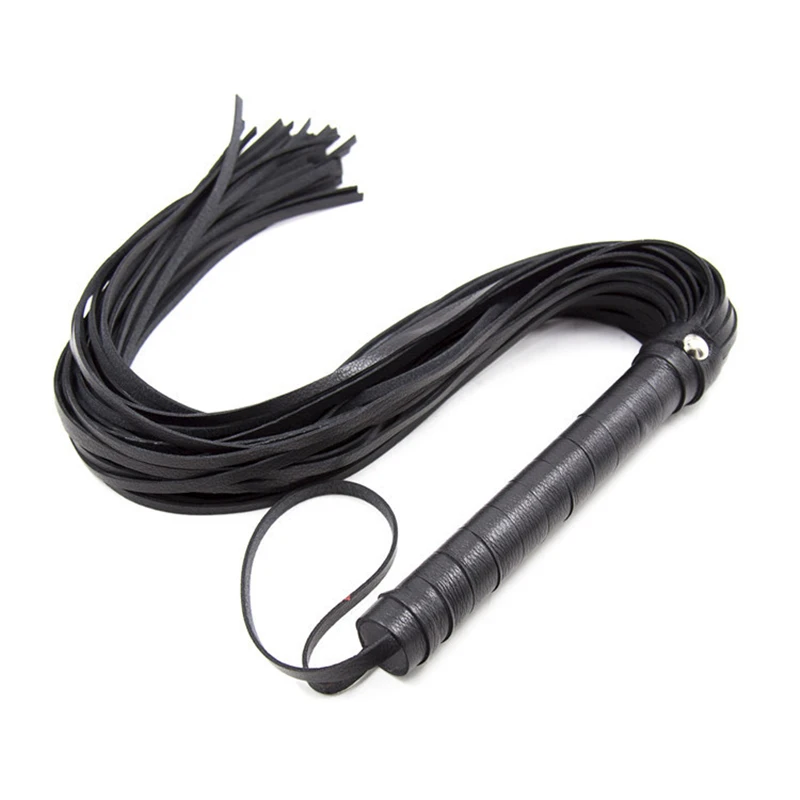 

Erotic Leather Spank Whip Adult Games Fetish Flogger Slave Paddle Whips BDSM Bondage Whip Flirt Spanking Sex Toys For Couples