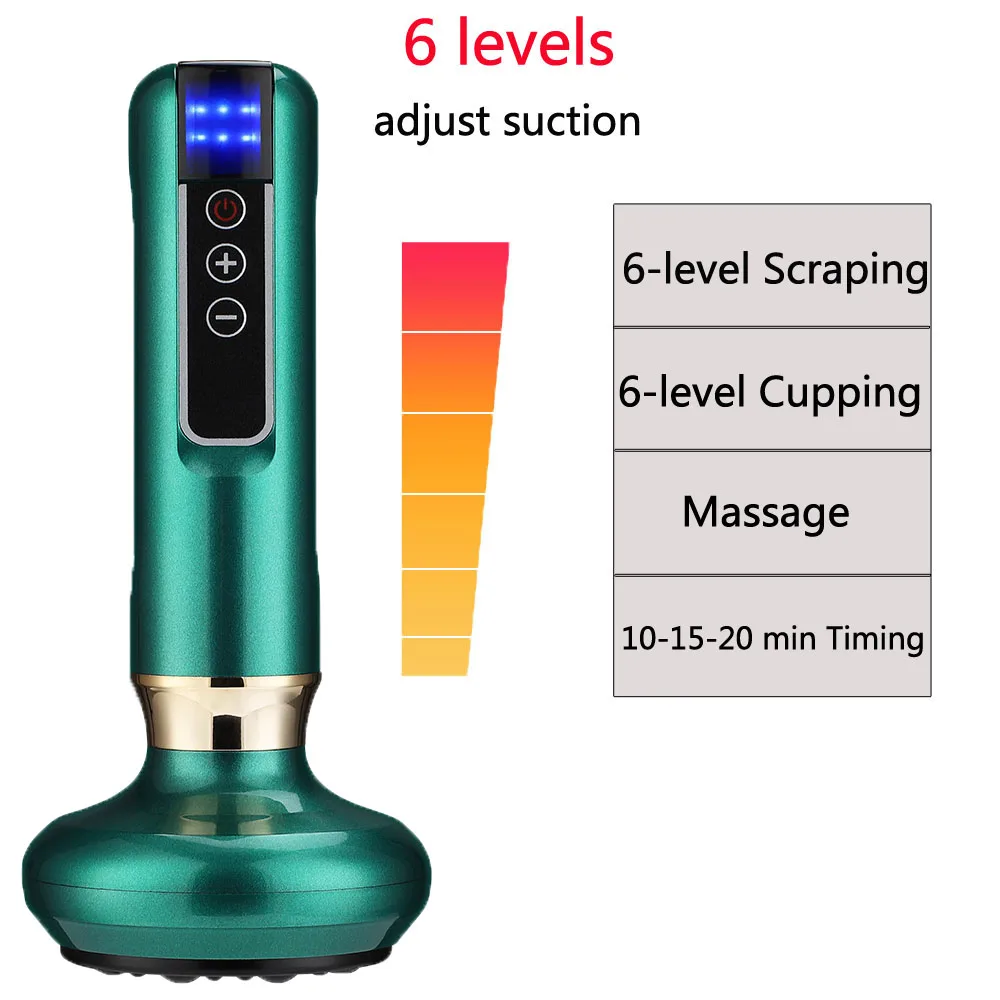 6 level green