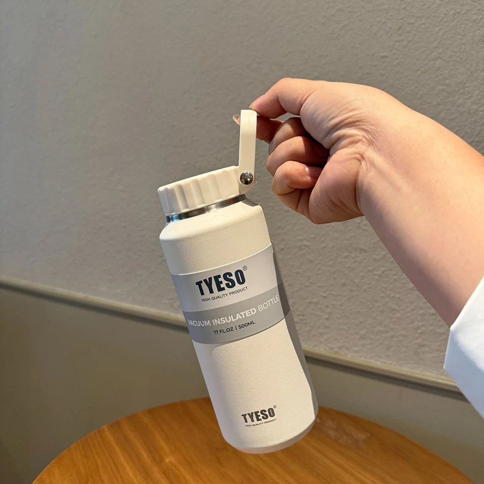 Tyeso Vacuum Insulated Bottle Sports 304 Stainless Steel Hot And Cold Water Bottle 15 Tyeso Vacuum Insulated Bottle Sports 304 Stainless Steel Hot And Cold Water Bottle