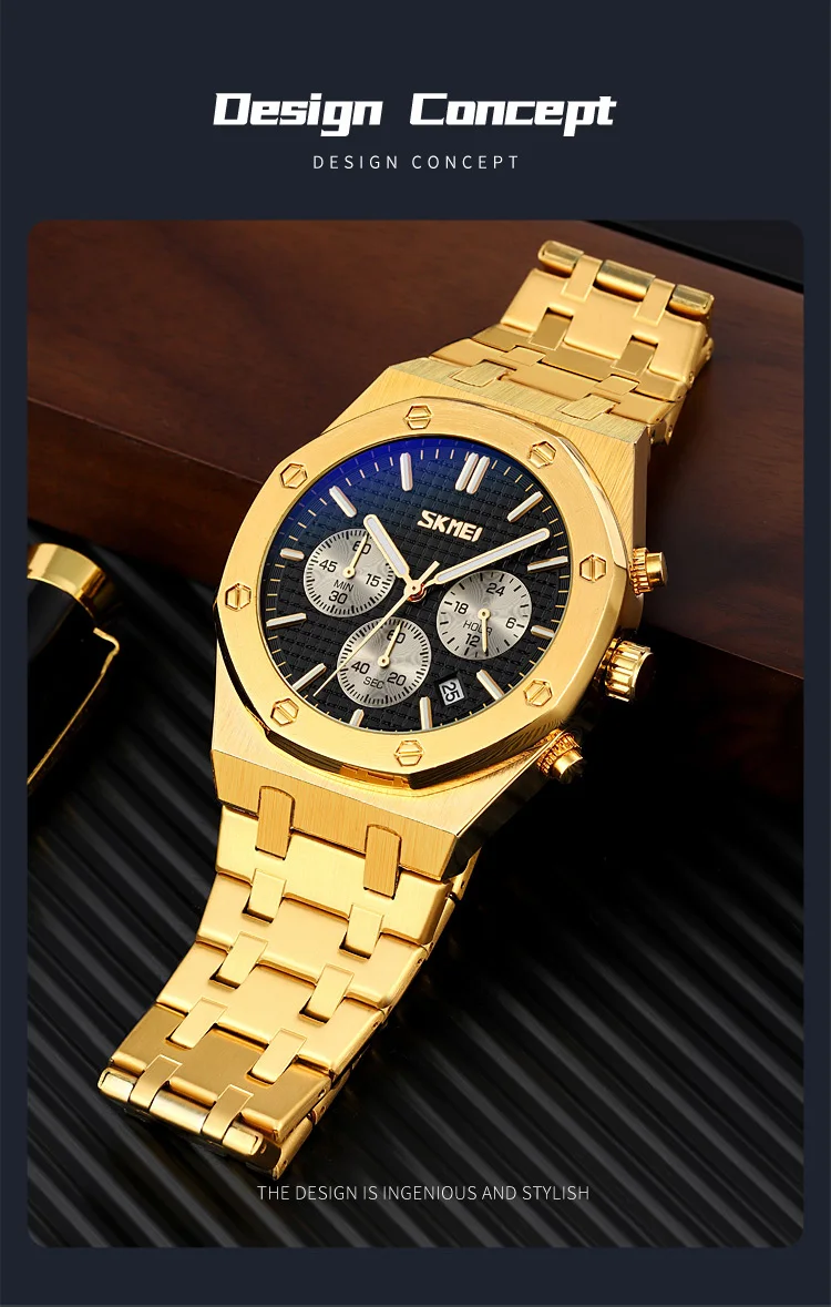 SKMEI 9296 Watch For Men description image 2