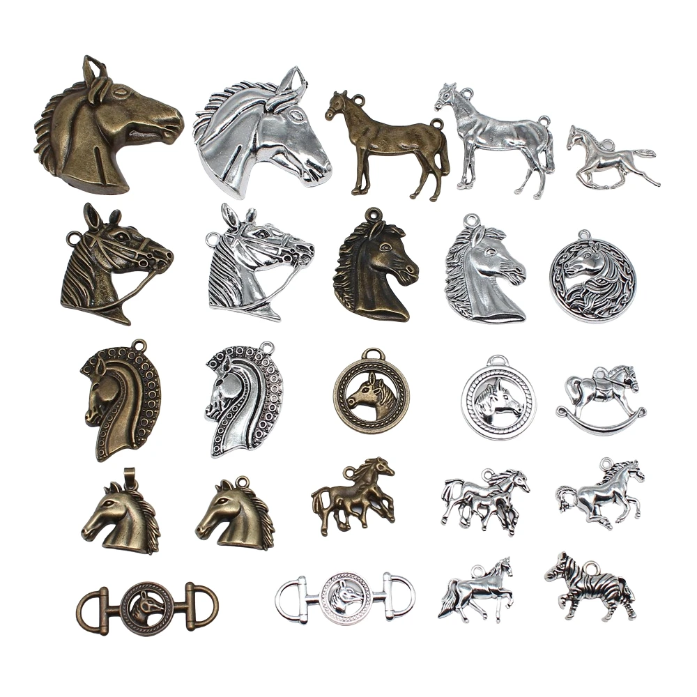 slank Långiver enestående Horse Accessories Pendant | Horse Head Pendant Bronze | Jewelry Pendant  Horses - 5pcs - Aliexpress