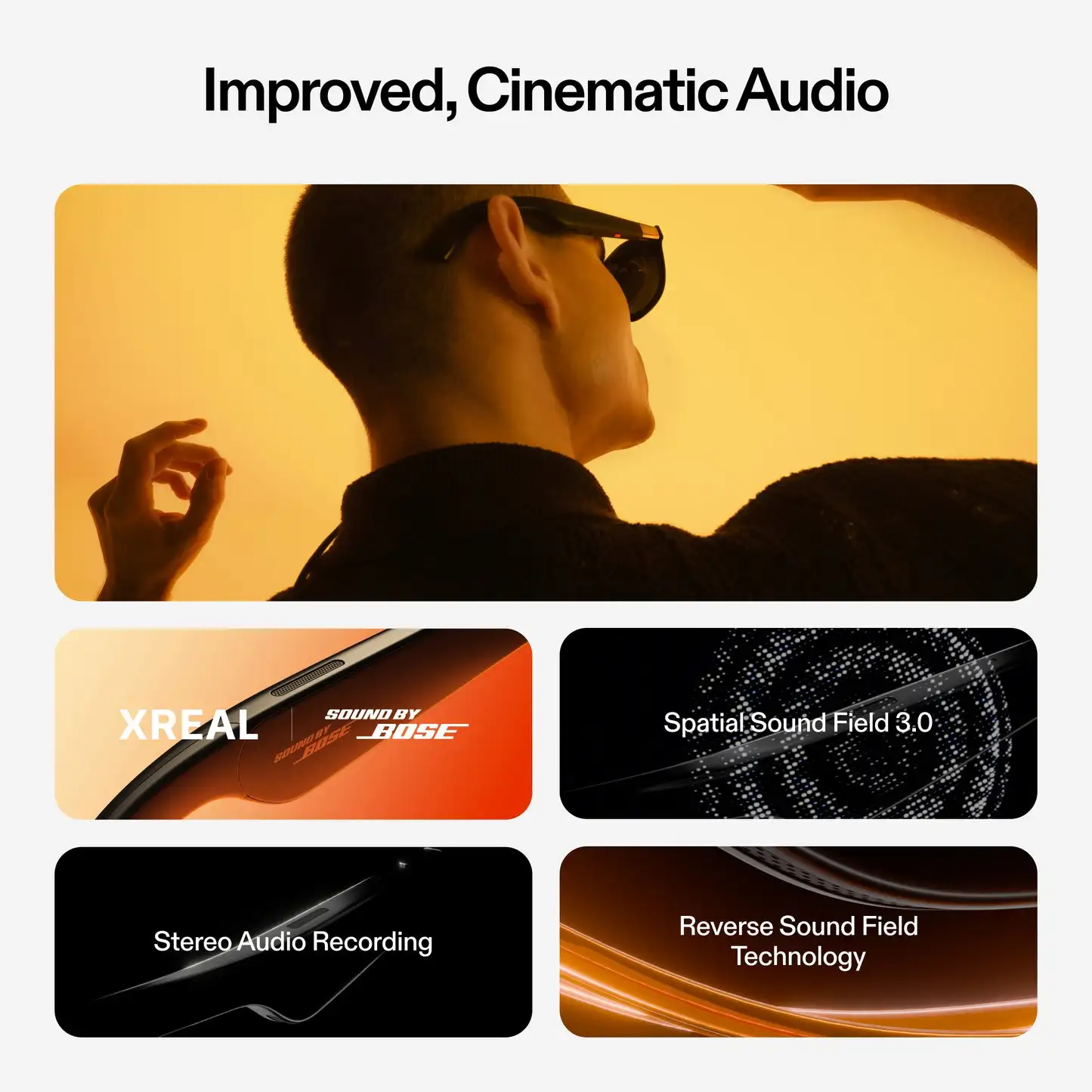 XREAL ONE AR Glasses 3DoF USB-C Smart Glasses for iPhone 16/15/15 Pro Max/Android/MacBook/Switch/PS5