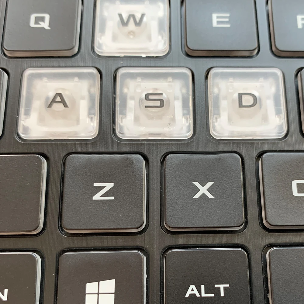 Фото Сменный колпачок для ключей, ножничный зажим и шарнир для Asus TUF Gaming 8 F15 FX506 FA506 FA506II FX506H F17 FA706 FA706U FX706 FX706 №2