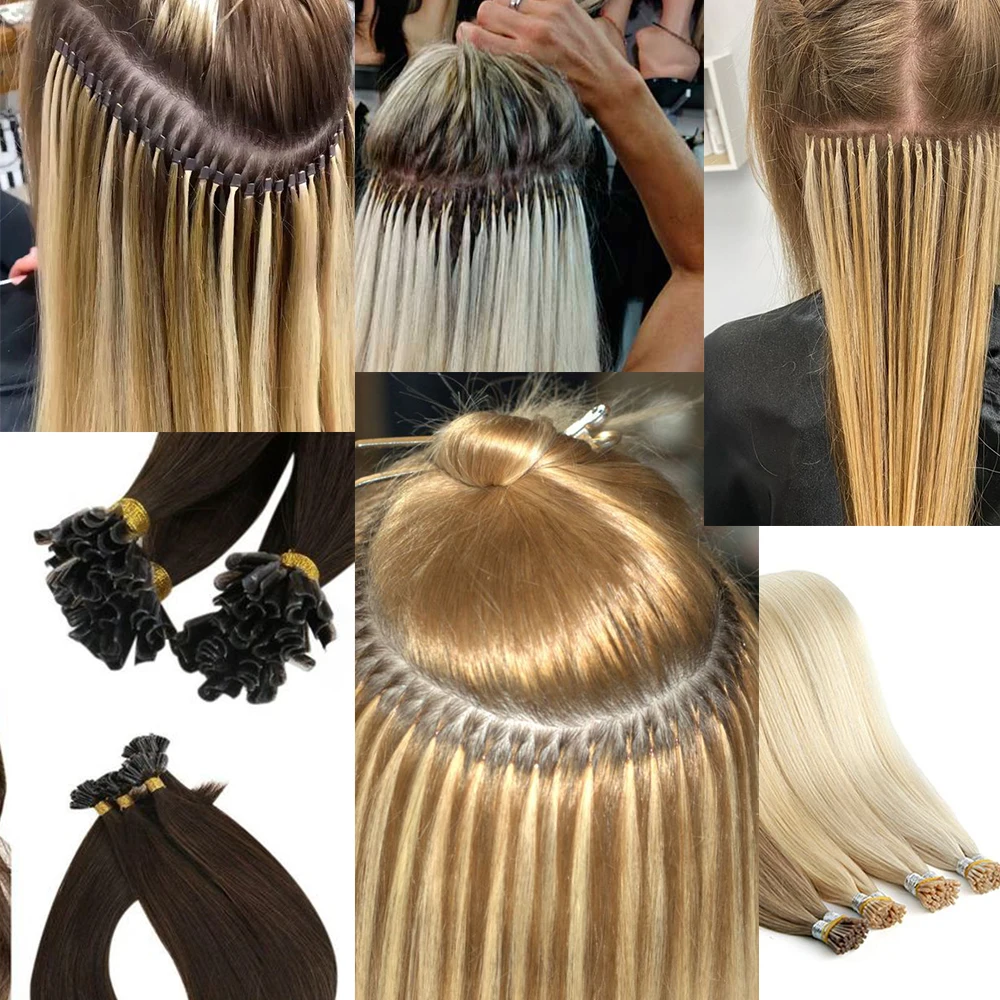 Keratin Treatment Human Hair Extensions Keratin Tip Keratin