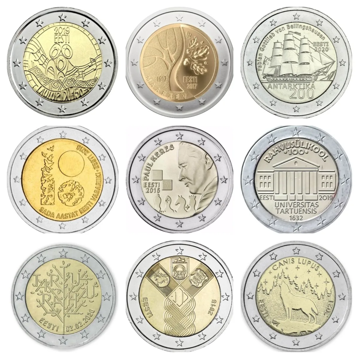Monedas De 2 Euros Raras