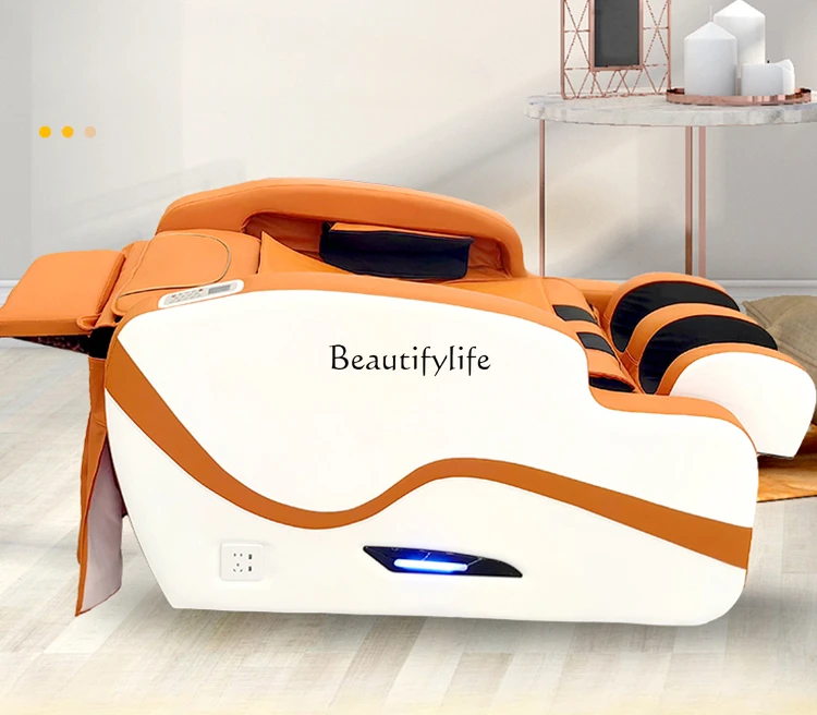 High-End Automatic Solid Wood Face Washing Bed Medical Beauty Intelligent Lifting Electric Beauty Bed
