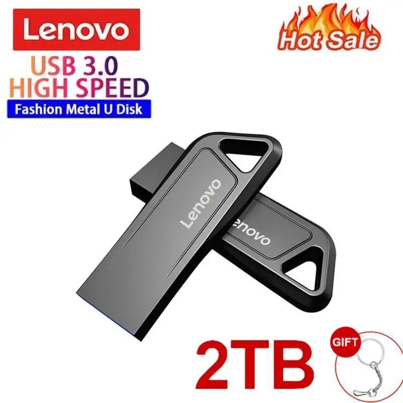 Lenovo 2Tb Usb 3.0 Flash Drives 1Tb Metal Pendrive Di Trasferimento Ad Alta Velocità 128G Unità Usb Portatile Memoria Impermeabile Usb Flash Disk