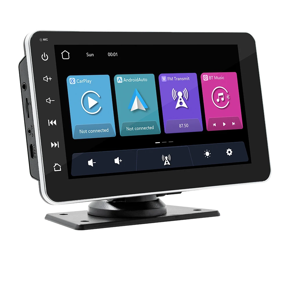 Universal 7 Inch Car Radio Wireless Carplay Android Auto Radio MP5 Player Car Multimedia Player Stereo GPS