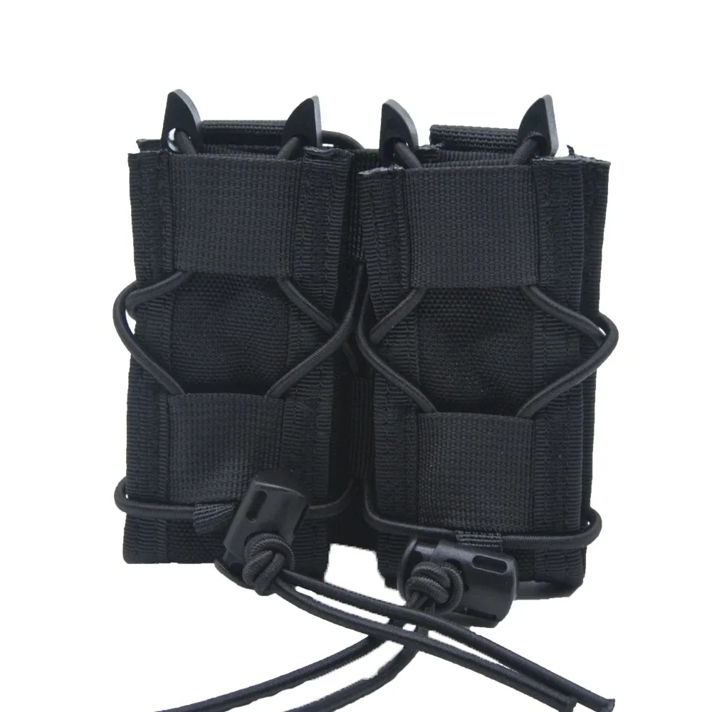 OPHIDIAN 9 mm Magazintasche, doppelte Dreifach-Magazintasche, Molle, offene Magazintasche, geeignet für 17 19 – Detail 1