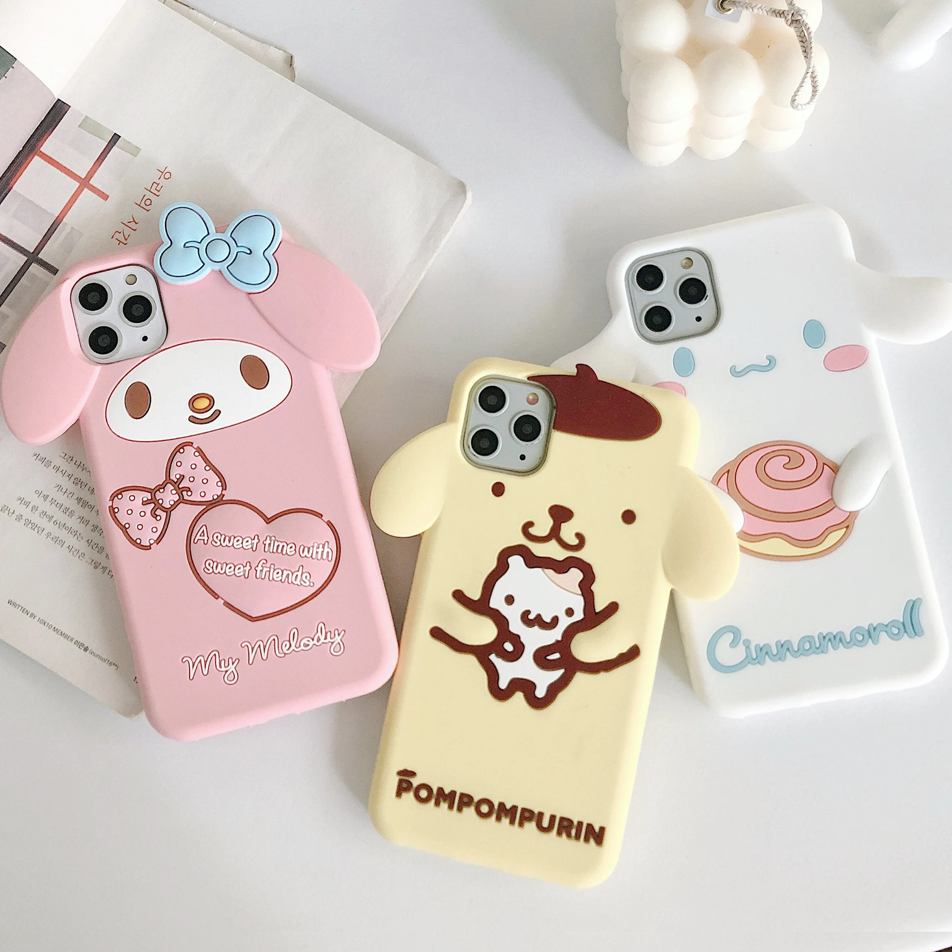 

Sanrio Cinnamoroll My Melody With Lanyard Case For iPhone 14 13 11 12 Pro Max Mini XS XR 8 Plus Pudding Cartoon Shockproof Cover