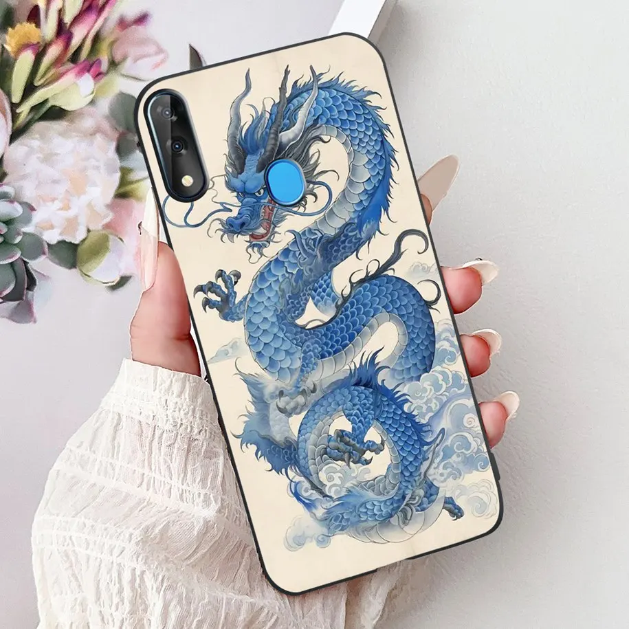 Cute Cool Spider Tiger Marble Soft Silicone Shockproof Phone Case Cover