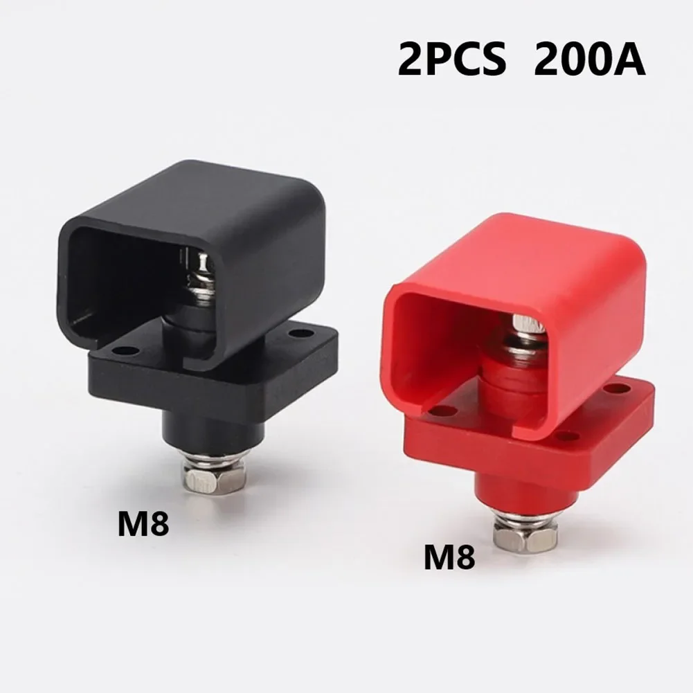 Description Picture 3 of item2PCS 200A All-Copper Lithium Battery Energy Storage Terminal Battery Connector Battery Storage Terminal Post Terminal Block