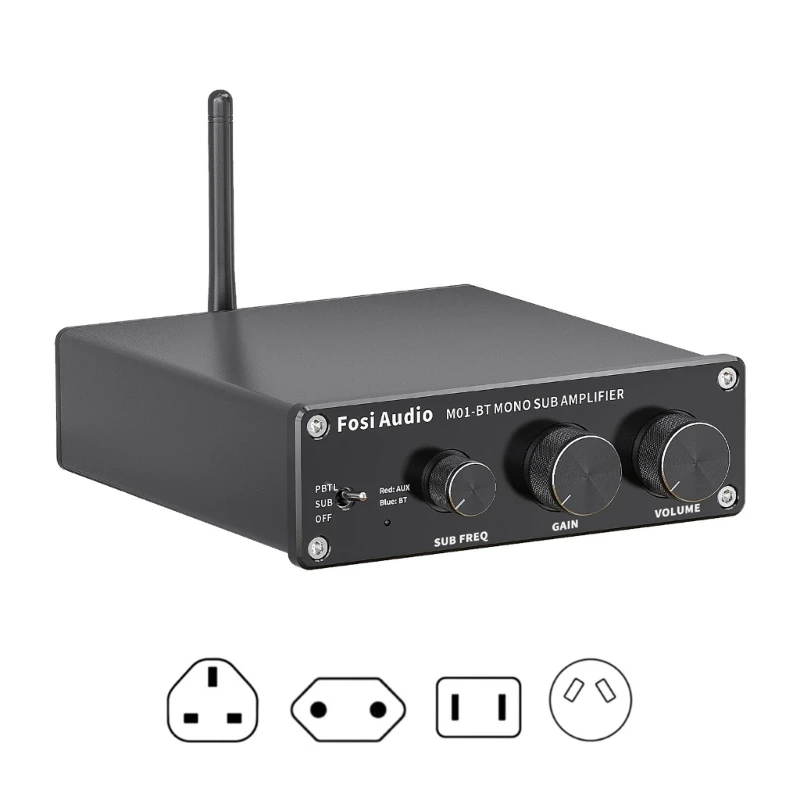 

TDA7498E Subwoofer Amplifier 300W Power M01BT Mono Amplifier Simple Operation 41QA