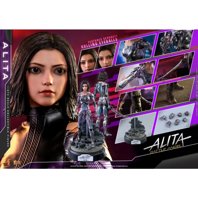 

Original HOTTOYS MMS520 HT1/6 Alita Battle Angel Collectible Figure Action Figure Anime Figure Toy Gift In Stock