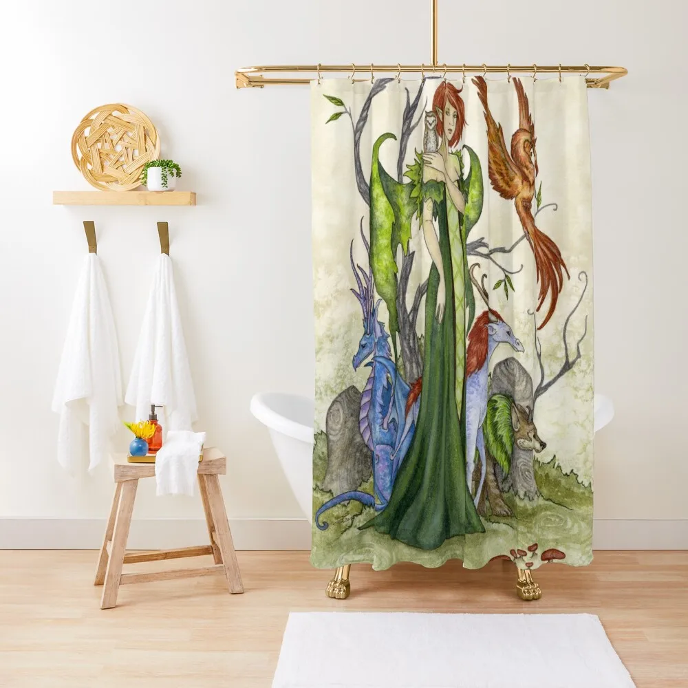 

Menagerie Shower Curtain Anime Bathroom Bathroom Decor Bathroom Deco Curtain