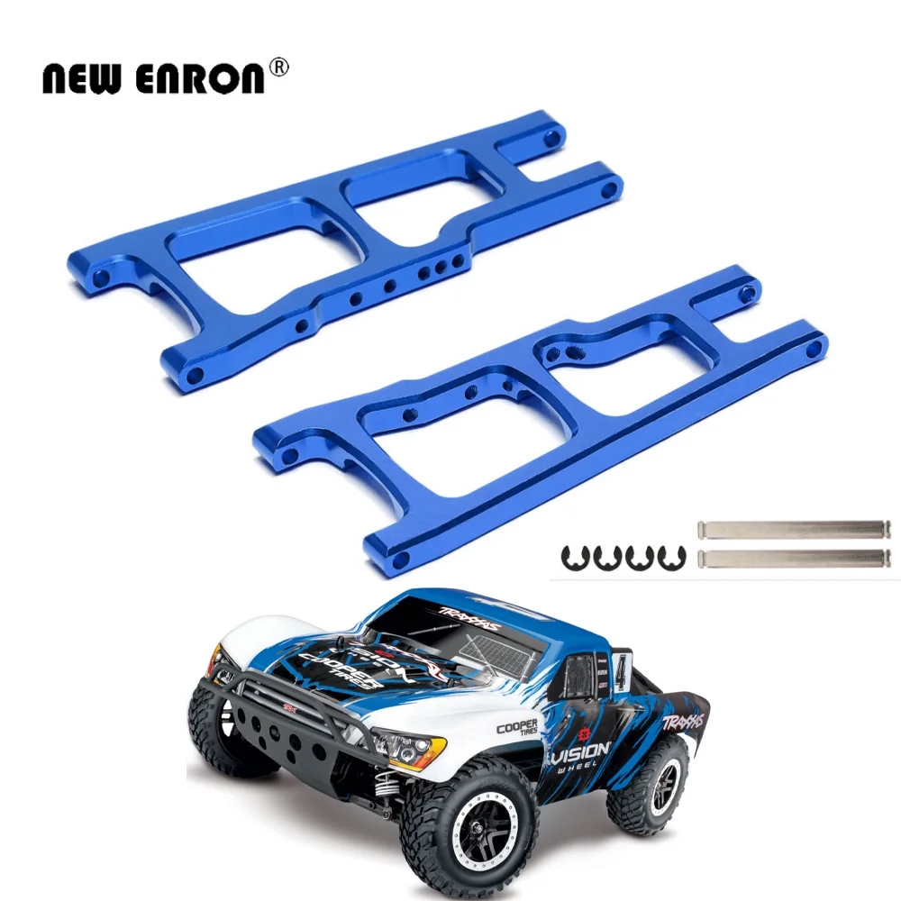 2pc 3655x Aluminum Alloy Lower Suspension Arms Front Rear For Rc Car