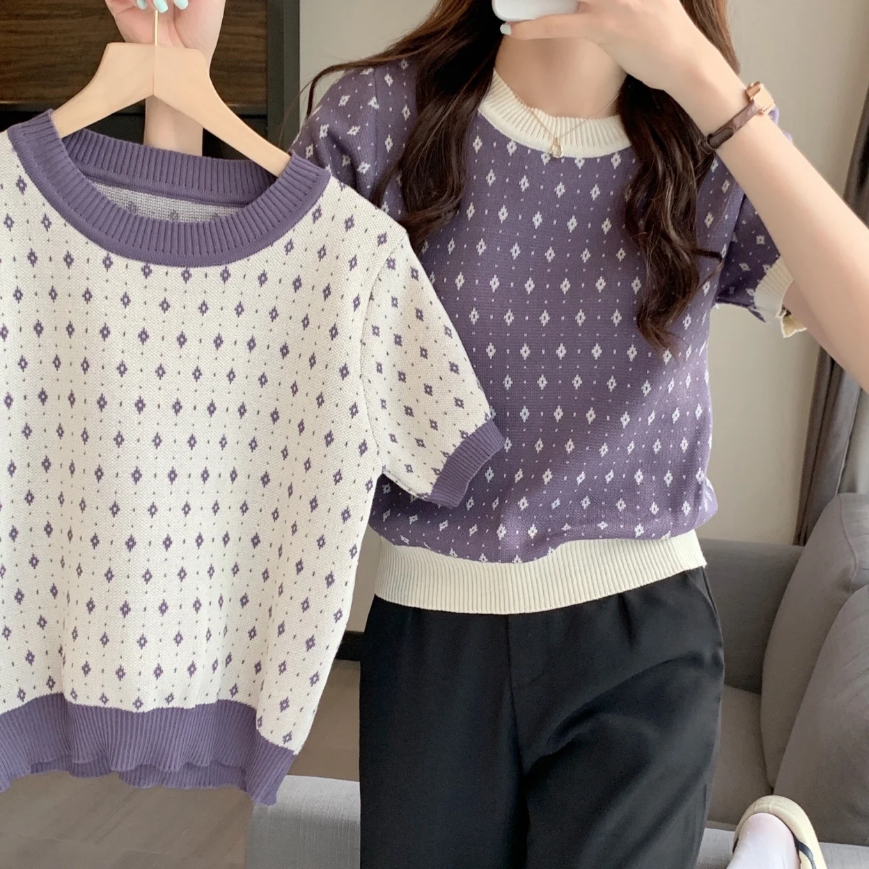 Футболка женская универсальная с коротким рукавом по реальной цене |