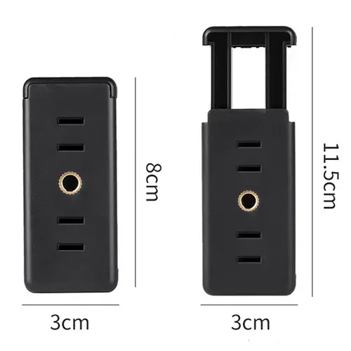 1pcs Universal Phone Clip Bracket Holder Mount Tripod Monopod Stand For IPhone Smartphone Selfie Holder - Image 5