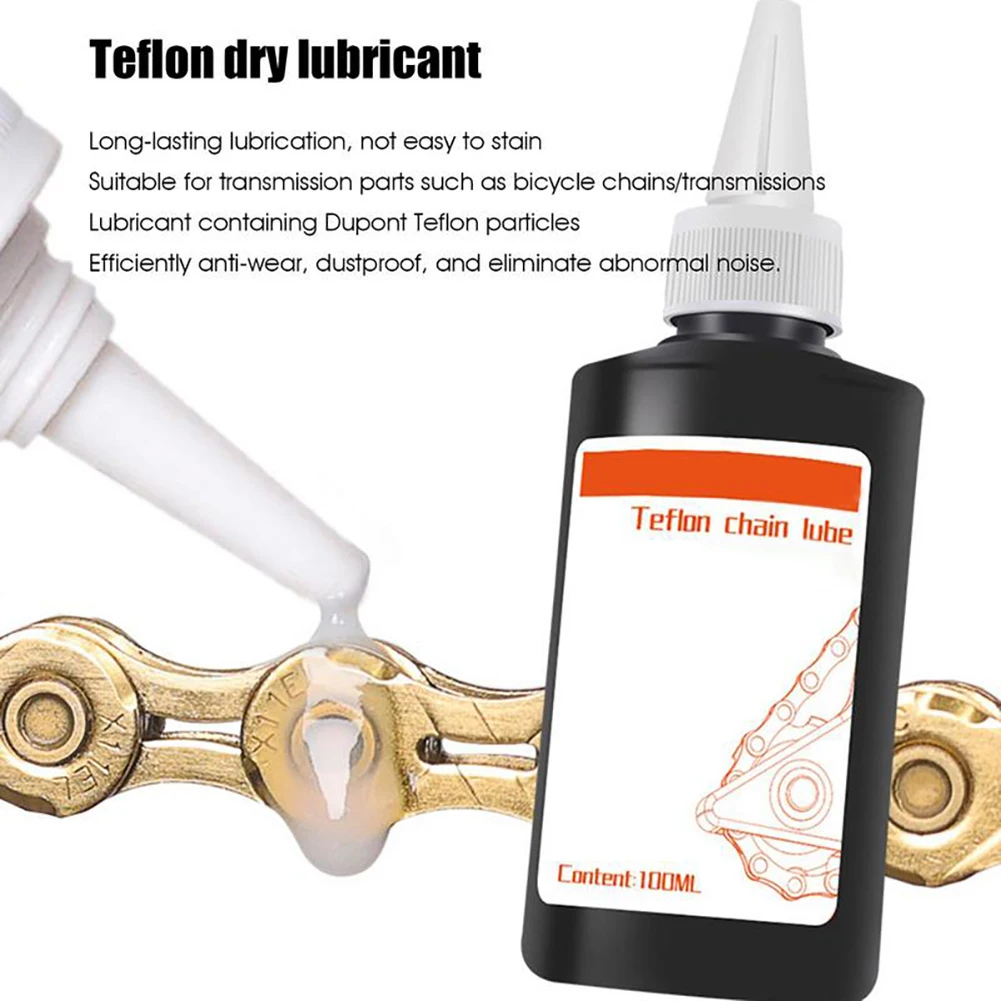 

100ml Bike Chain Lubricant Lube Long-Lasting Bicycle Chain Oil 100g Bike Repair Maintenance Lubricating Chain Lube