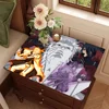 Japanese Anime Cartoon Bath Towel Microfiber Soft Water Absorbing Breathable For Girl Kids Decorative Cartoon Beach Towel 4