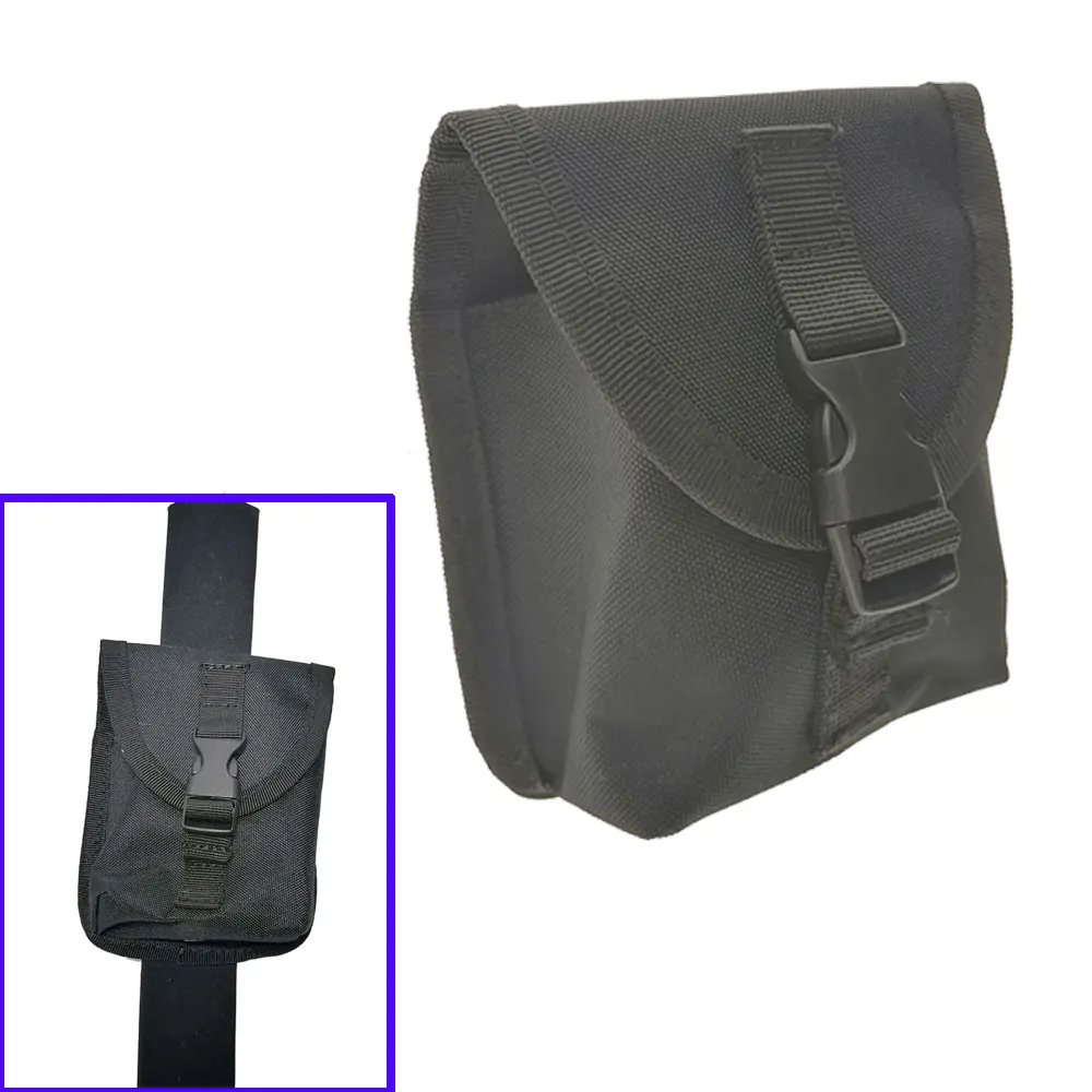 Poche De Ceinture Vide Avec Boucle à Dégagement Rapide, Plongée Ou Outdoor, Nylon 100D