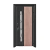 Modern Wood Exterior Entry Timber Door Solid Wooden entrance Timber Door Front Pivot Door 1