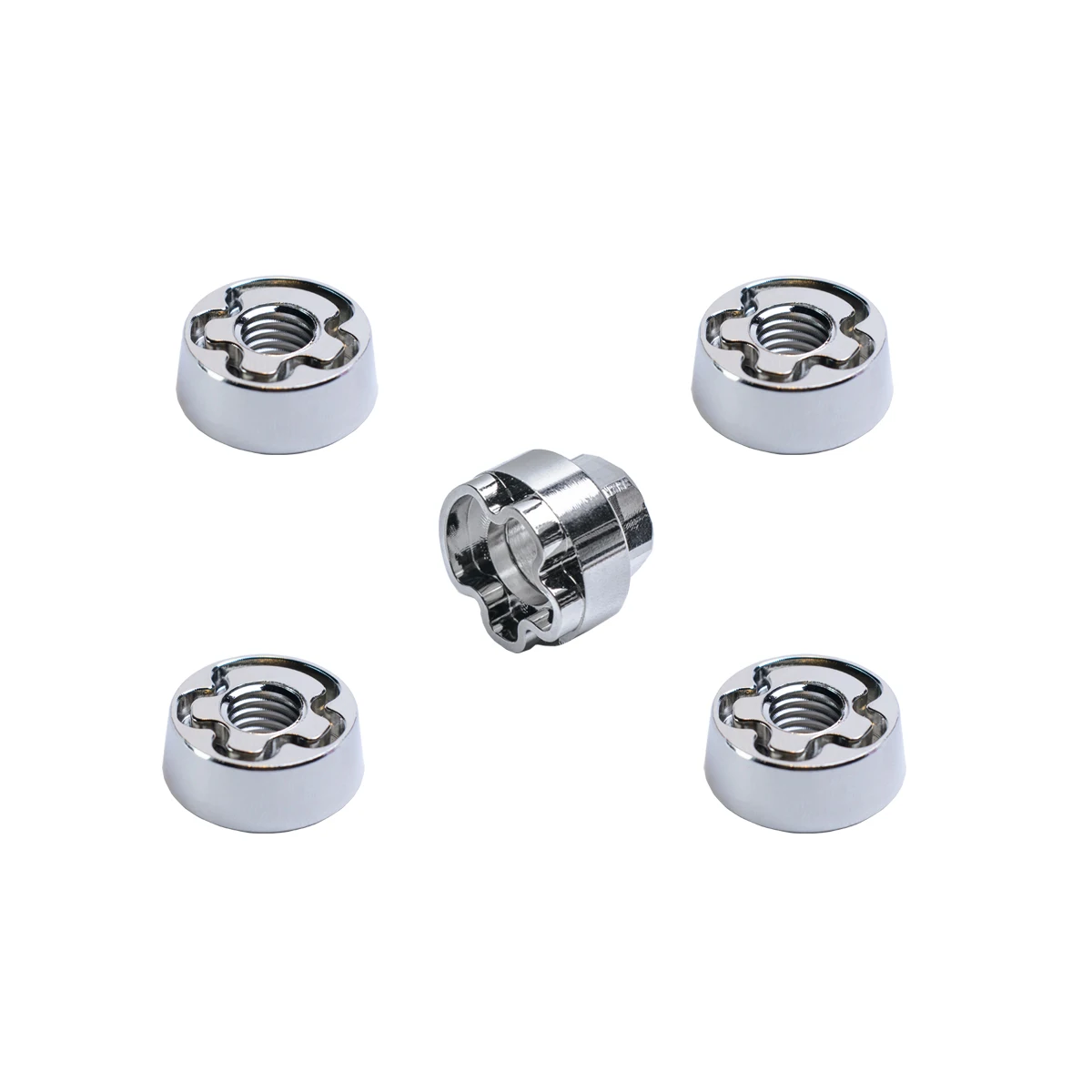 M6 M8 M10 Nut Enhanced Hidden Security Anti Theft Screws Nuts 304Stainless Steel Mountain Bike Awning Car Accessories LED Lights