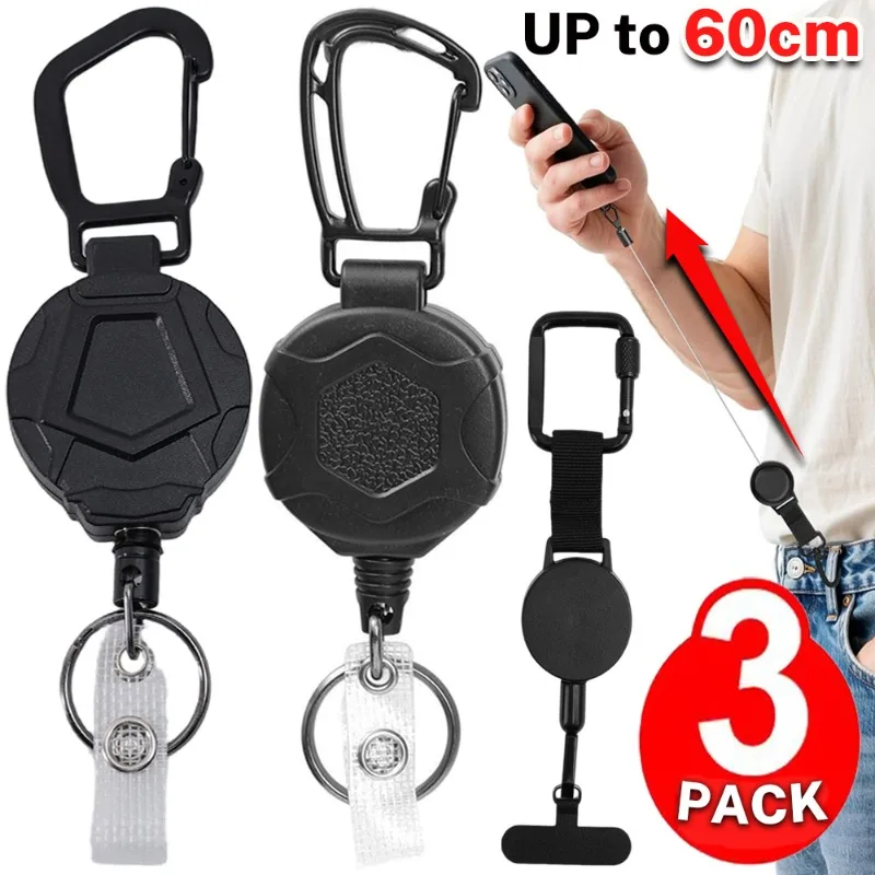 Adjustable Anti-Theft Smartphone Lanyard Strap with Belt Clip