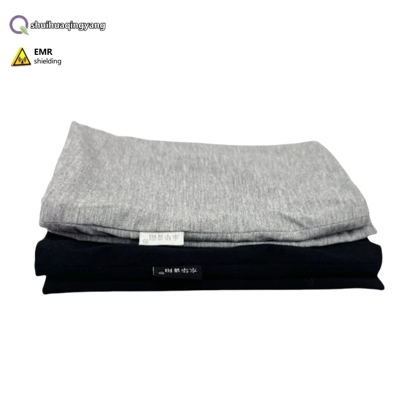 Electromagnetic radiation protection silver fiber scarf computer mobile phone EMF shielding protecting the thyroid scarf
