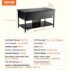 Lift Top Coffee Table - 39.4" Rectangle Coffee Table with Light & USB 5