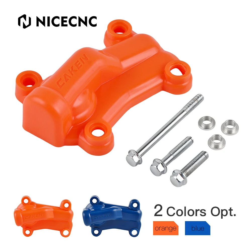

NICECNC крышка водяного насоса PA6 пластик для KTM 250 300 EXC TPI XC-W TPI 2017-2019 250 300SX XC 2017-2018 синий оранжевый