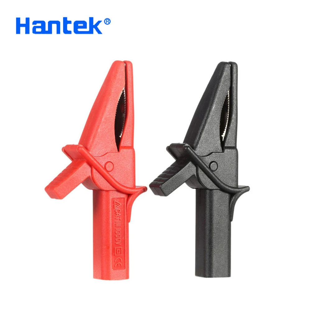 Oscilloscope probe Hantek HT18A crocodile clip large dolphin electric gator clip 4mm for digital USB oscilloscope automotive tools accessories