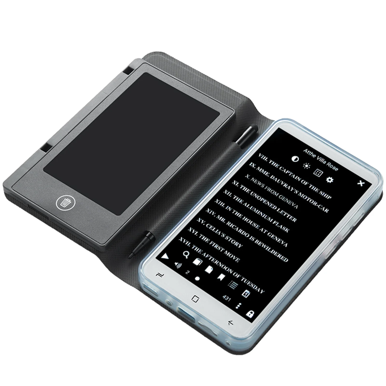 5.0-Inch E-Book Reader Built-in Speaker 5M Camera E-Reader with Handwriting Tablet for Extracurricular Learning Video PDF Reader